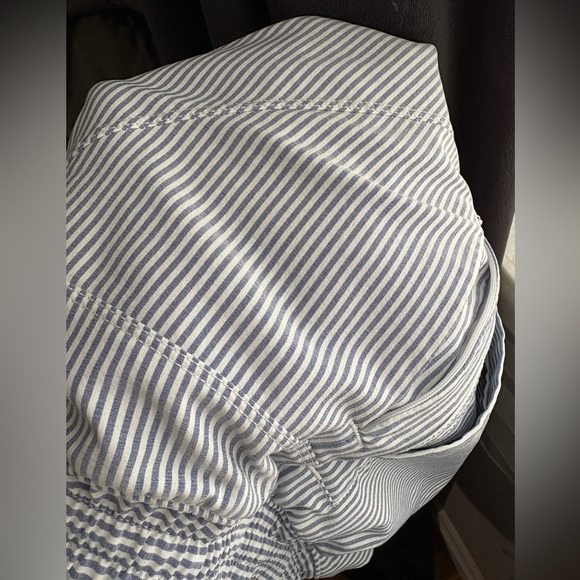 Birddogs men’s shorts Boom Broomstick blue white stripe size large lined - Picture 3 of 12